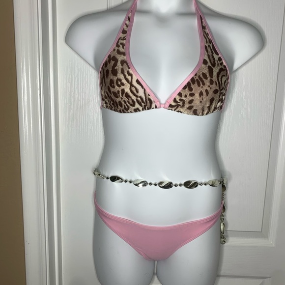Bikini bathing suit set - New - Size Large Free scarf 🧣 - Picture 1 of 10